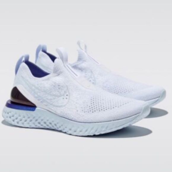Nike Epic React Phantom Flyknit Hydrogen Blue - Picture 5 of 8